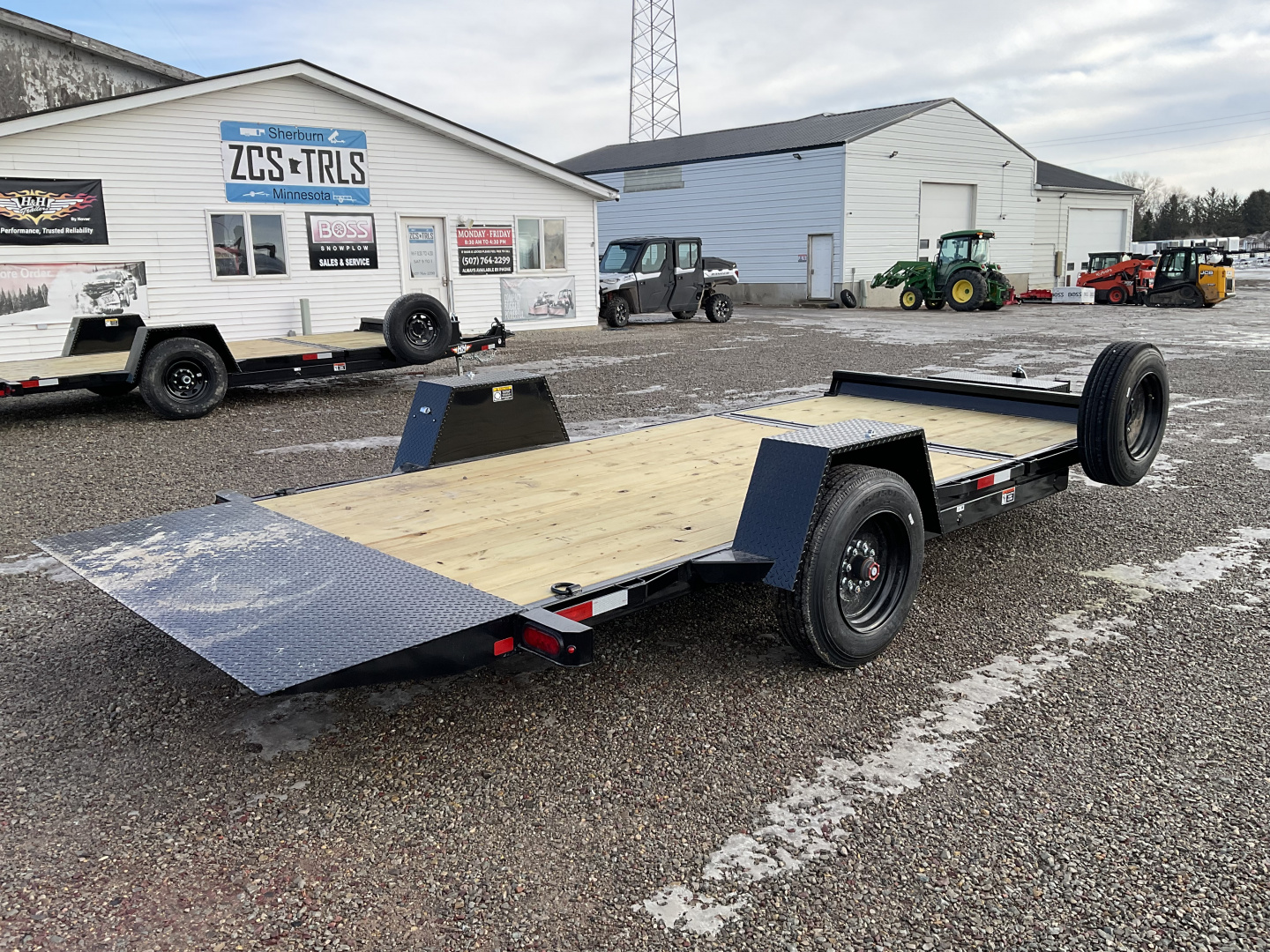 New 2026 H&H Trailers H7812+4GTL-100 Tilt Trailer