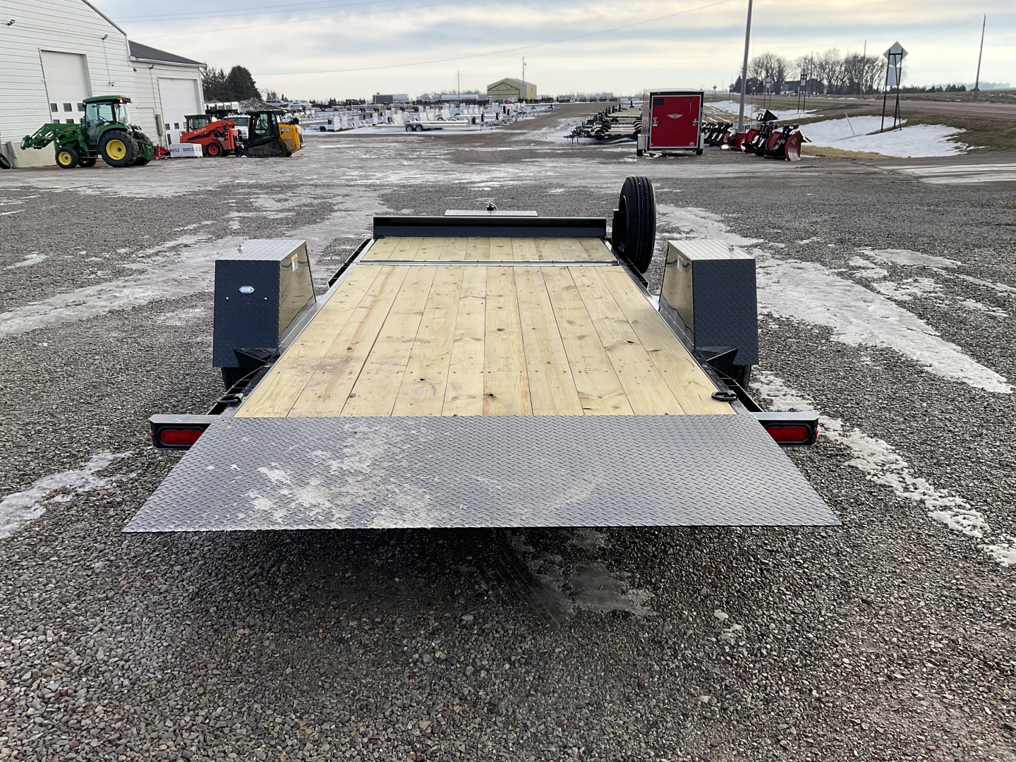 New 2026 H&H Trailers H7812+4GTL-100 Tilt Trailer