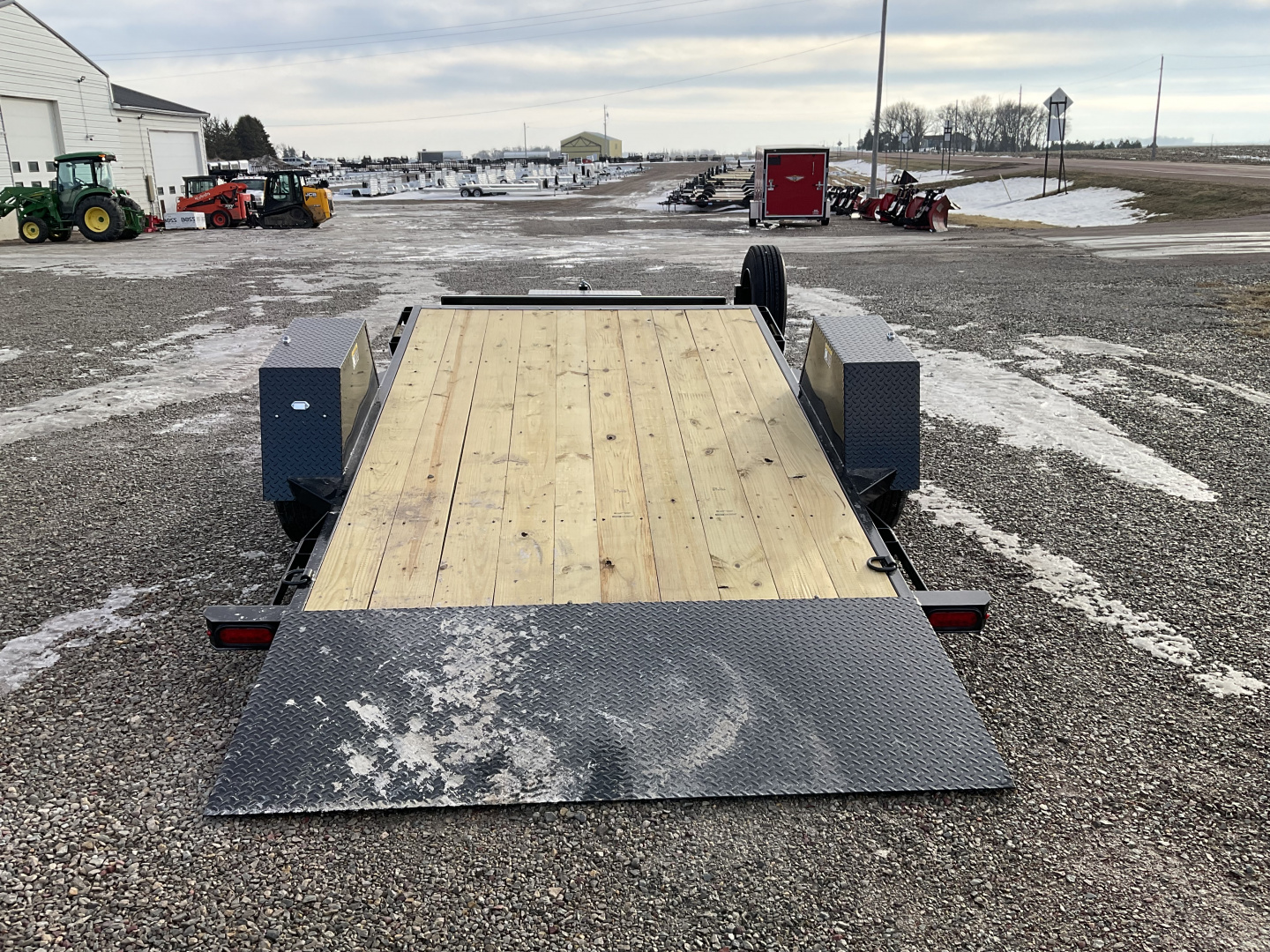 New 2026 H&H Trailers H7812+4GTL-100 Tilt Trailer