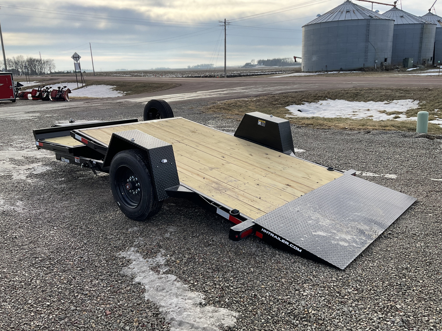 New 2026 H&H Trailers H7812+4GTL-100 Tilt Trailer