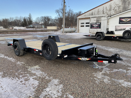 New 2026 H&H Trailers H7812+4GTL-100 Tilt Trailer