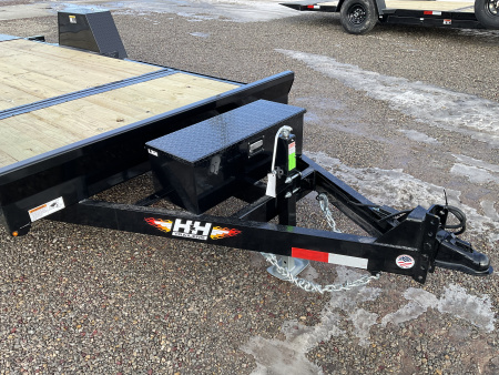 New 2026 H&H Trailers H7812+4GTL-100 Tilt Trailer