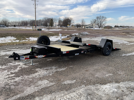 New 2026 H&H Trailers H7812+4GTL-100 Tilt Trailer