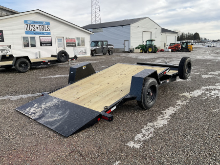 New 2026 H&H Trailers H7812+4GTL-100 Tilt Trailer