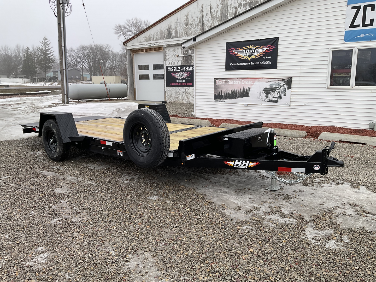 New 2026 H&H Trailers H7812+4GTL-078 Tilt Trailer