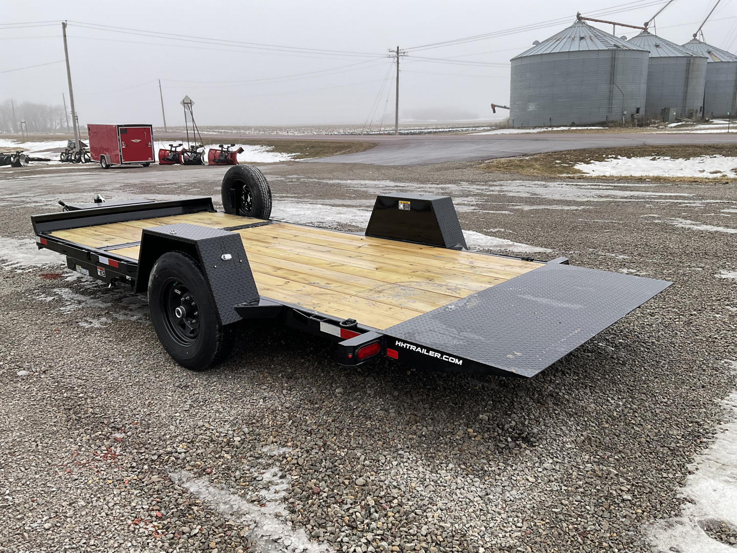New 2026 H&H Trailers H7812+4GTL-078 Tilt Trailer