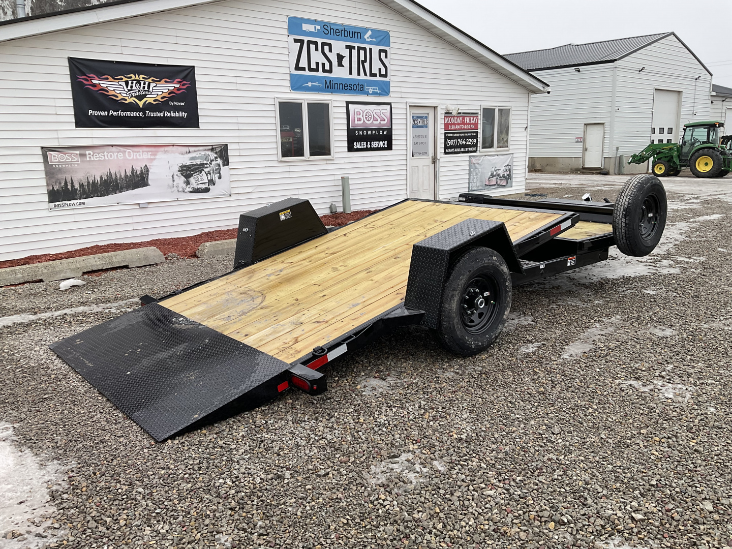 New 2026 H&H Trailers H7812+4GTL-078 Tilt Trailer