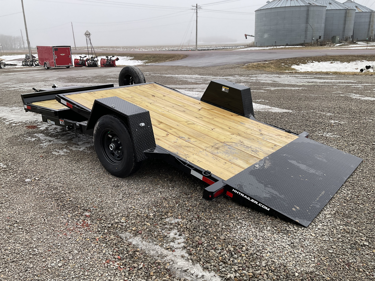 New 2026 H&H Trailers H7812+4GTL-078 Tilt Trailer
