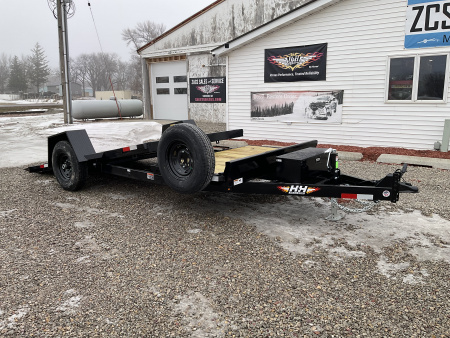 New 2026 H&H Trailers H7812+4GTL-078 Tilt Trailer