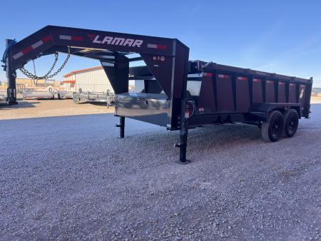 New 2026 Lamar Trailers 83X16 DL 14K LOW PRO DUMP Dump Trailer