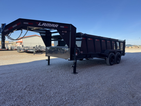 New 2026 Lamar Trailers 83X16 DL 16K LOW PRO DUMP Dump Trailer