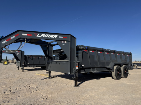 New 2026 Lamar Trailers 83X16 DL 16K LOW PRO DUMP Dump Trailer