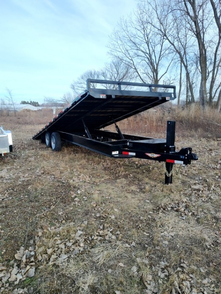 New 2023 H&H Trailers H10224PTHD-B-176 Deckover Trailer