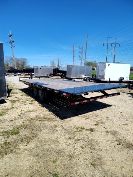 New 2023 H&H Trailers H10224PTHD-B-176 Deckover Trailer Hydraulic tiltbed