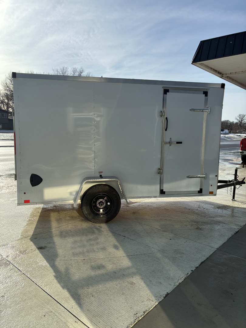 New 2026 Stealth Mustang 6x12 Steel Frame Enclosed Cargo Trailer