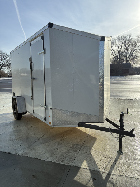 New 2026 Stealth Mustang 6x12 Steel Frame Enclosed Cargo Trailer
