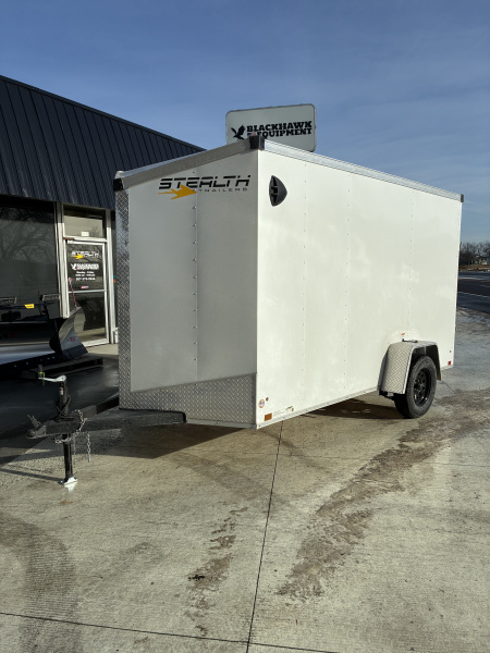 New 2026 Stealth Mustang 6x12 Steel Frame Enclosed Cargo Trailer