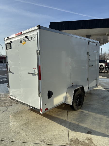 New 2026 Stealth Mustang 6x12 Steel Frame Enclosed Cargo Trailer