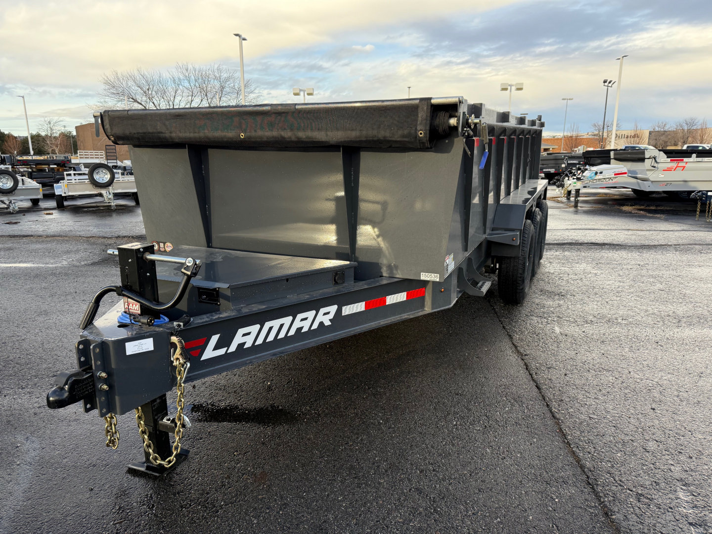 New 2026 Lamar Trailers 83X16 21K Dump Trailer