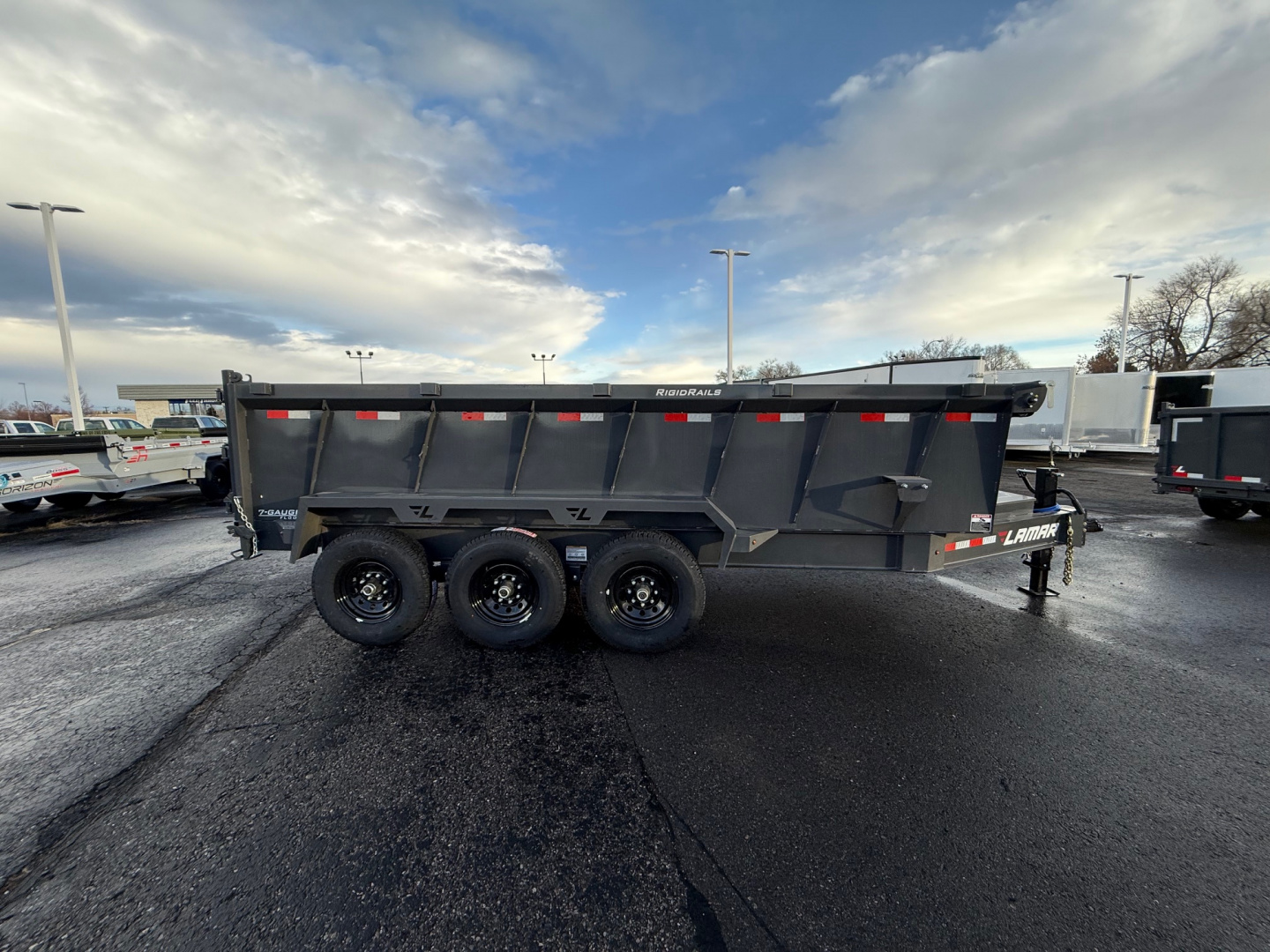 New 2026 Lamar Trailers 83X16 21K Dump Trailer