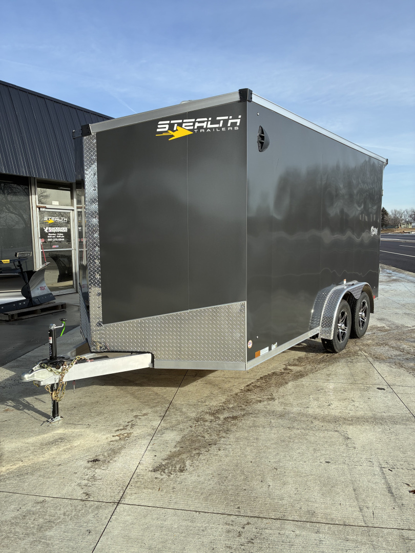 New 2026 Stealth Cobra 7.5x14 All Aluminum Enclosed Cargo Trailer