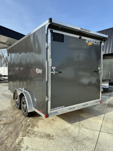 New 2026 Stealth Cobra 7.5x14 All Aluminum Enclosed Cargo Trailer