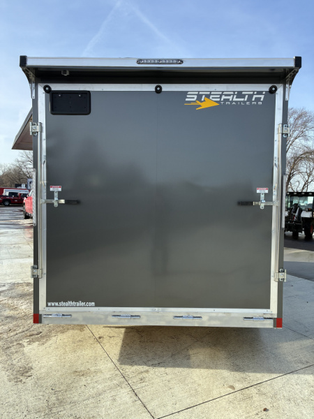 New 2026 Stealth Cobra 7.5x14 All Aluminum Enclosed Cargo Trailer