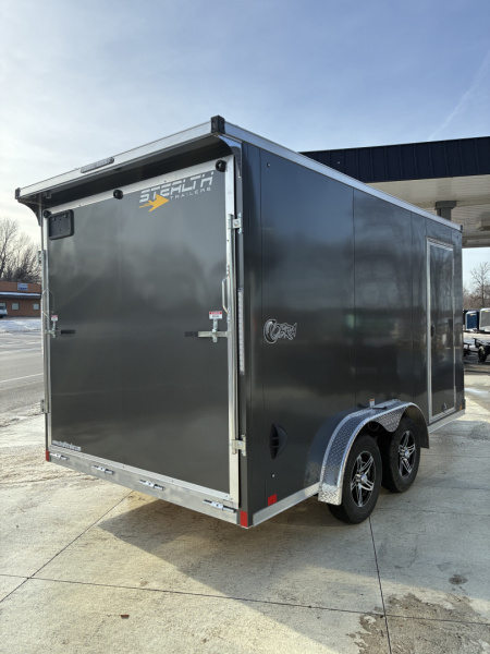 New 2026 Stealth Cobra 7.5x14 All Aluminum Enclosed Cargo Trailer