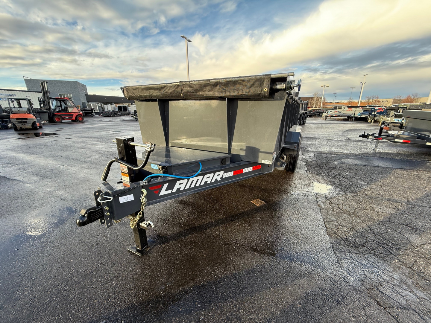 New 2026 Lamar Trailers 83X14 14K Dump Trailer