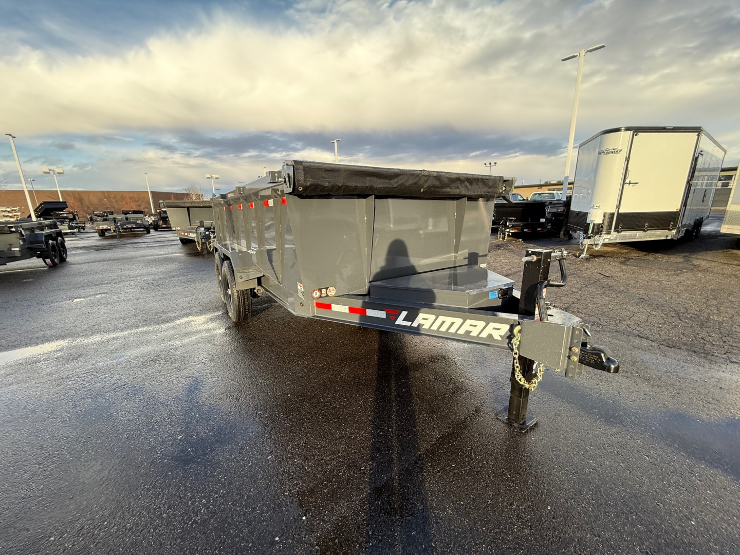 New 2026 Lamar Trailers 83X14 14K Dump Trailer