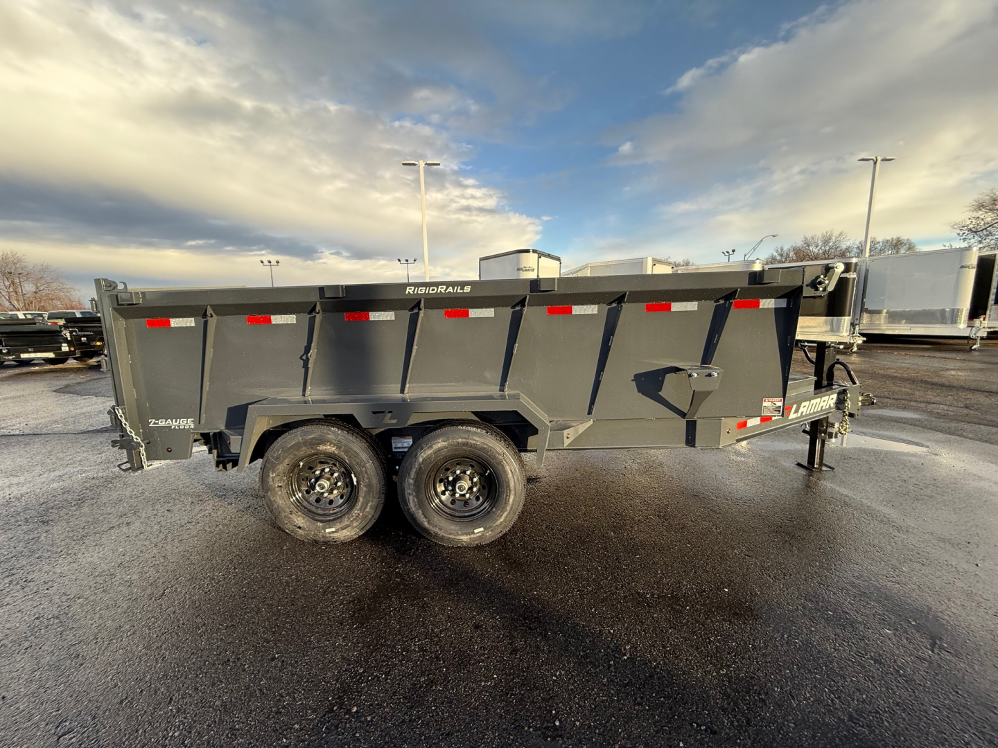 New 2026 Lamar Trailers 83X14 14K Dump Trailer