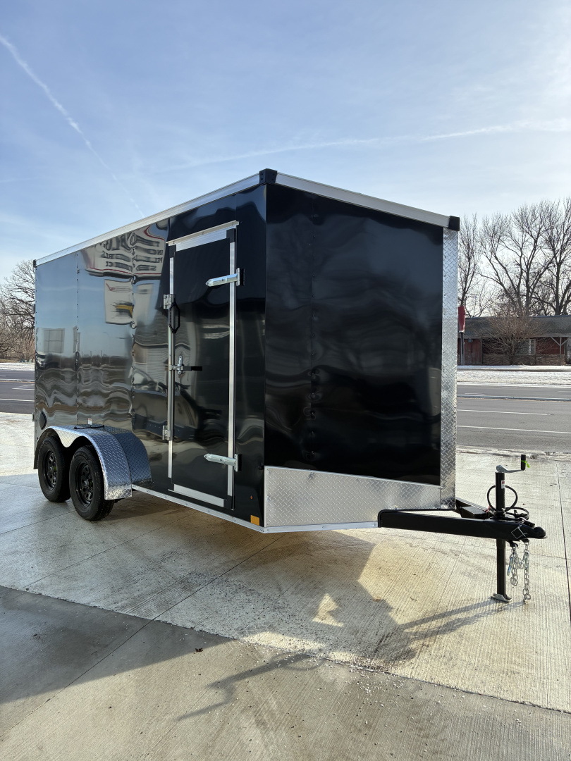 New 2026 Stealth Mustang 7x14 Steel Frame Enclosed Cargo Trailer