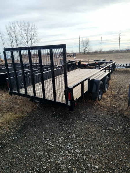 New 2022 Quality Steel and Aluminum 8216AN7K Utility Trailer