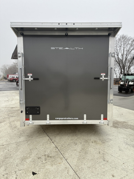 New 2026 Stealth SnoPro 7.5x27 All Aluminum Snowmobile Enclosed Cargo Trailer