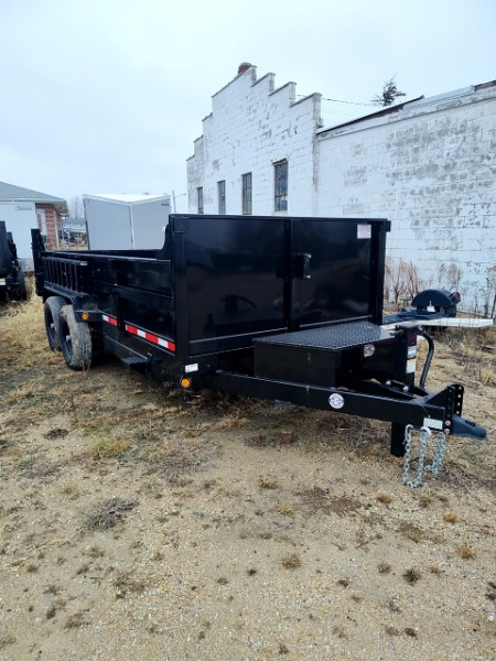 New 2025 Quality Steel and Aluminum 8316D14K Dump Trailer