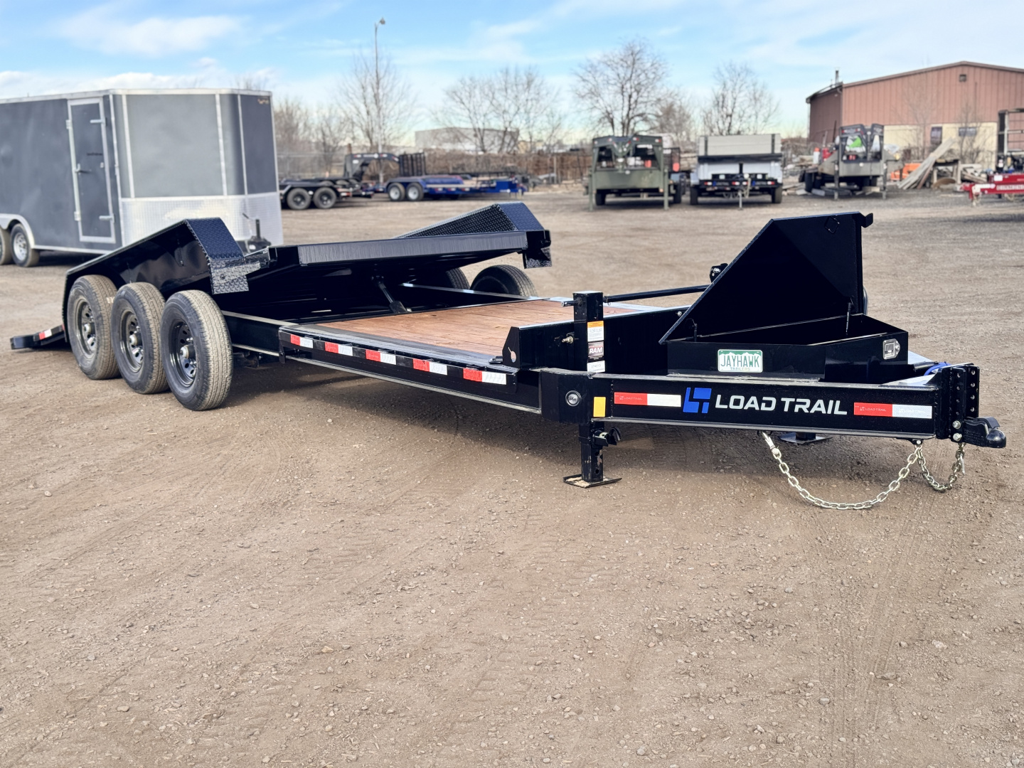 New 2026 Load Trail 7-HD24 Triple Axle Tilt Deck I-beam Equipment Hauler 21K GVWR