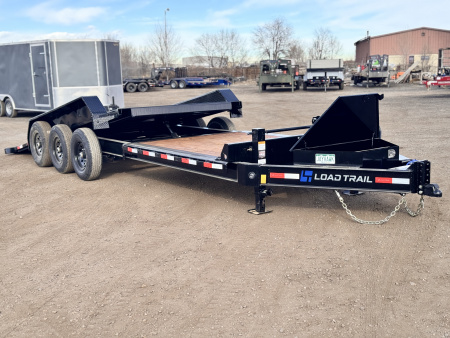 New 2026 Load Trail 7-HD24 Triple Axle Tilt Deck I-beam Equipment Hauler 21K GVWR