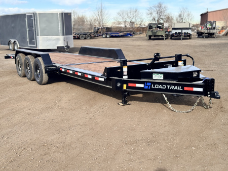 New 2026 Load Trail 7-HD24 Triple Axle Tilt Deck I-beam Equipment Hauler 21K GVWR