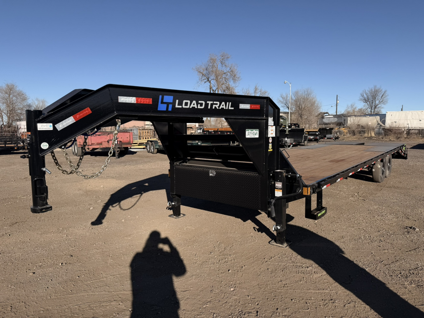 New 2026 Load Trail 8.5-30 Single Wheel Gooseneck Deckover Equipment Hauler 14K GVWR