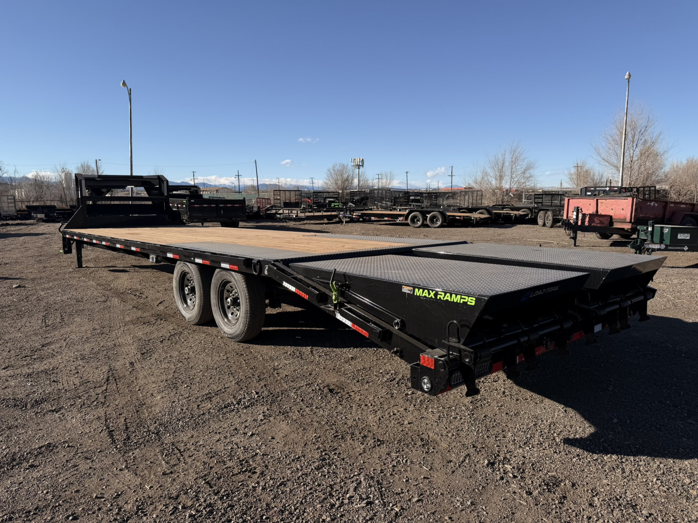 New 2026 Load Trail 8.5-30 Single Wheel Gooseneck Deckover Equipment Hauler 14K GVWR
