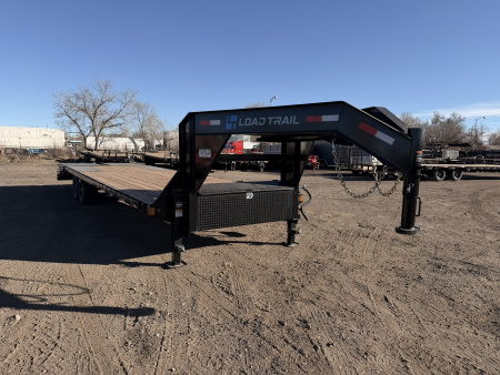 New 2026 Load Trail 8.5-30 Single Wheel Gooseneck Deckover Equipment Hauler 14K GVWR