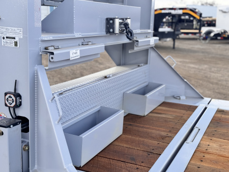 New 2026 Load Trail 8.5-24 Tilting Deck Gooseneck Buggy/Equipment Hauler 16K GVWR