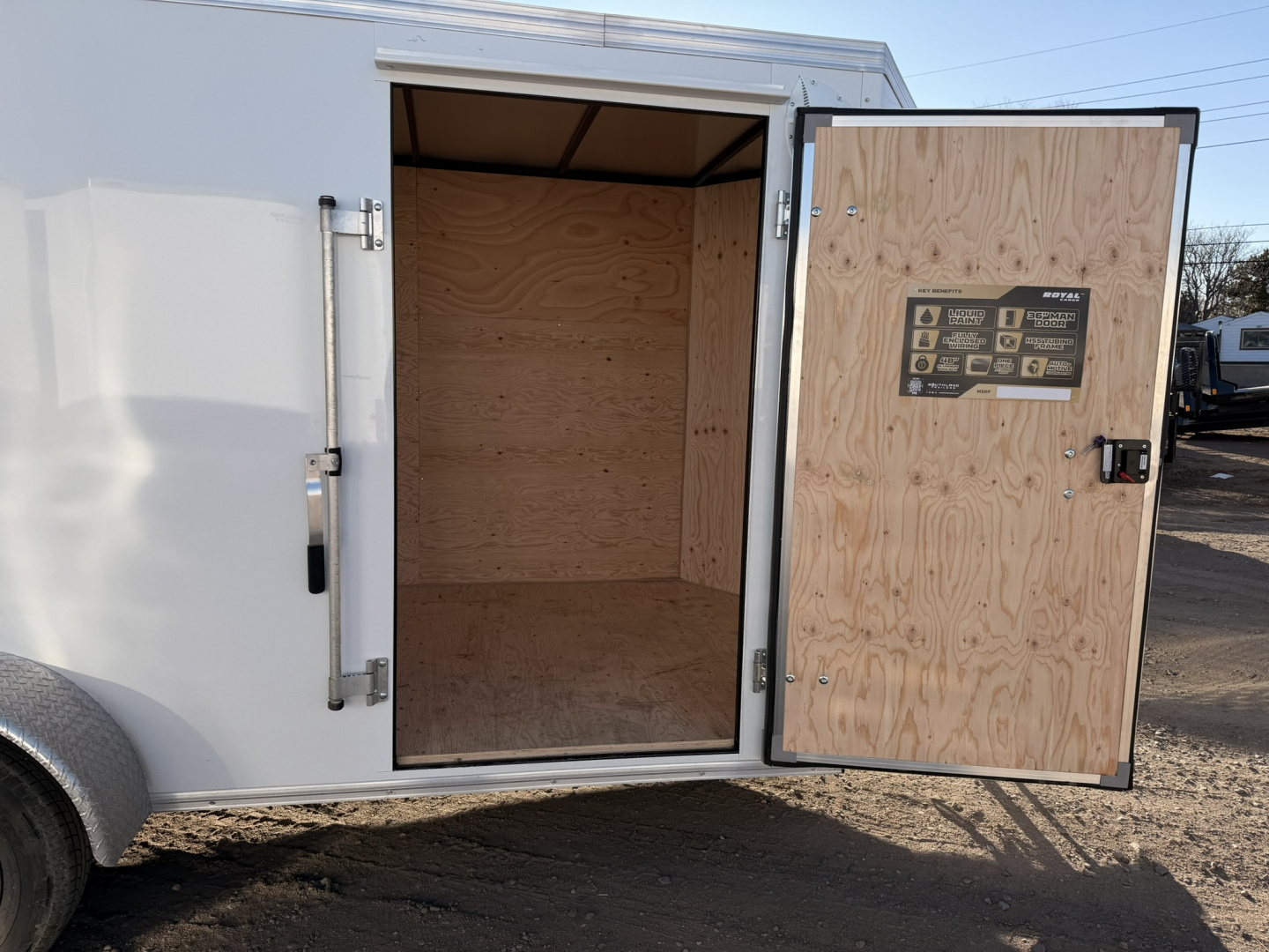 New 2026 Royal 6-12-1.5V Enclosed 3K GVWR