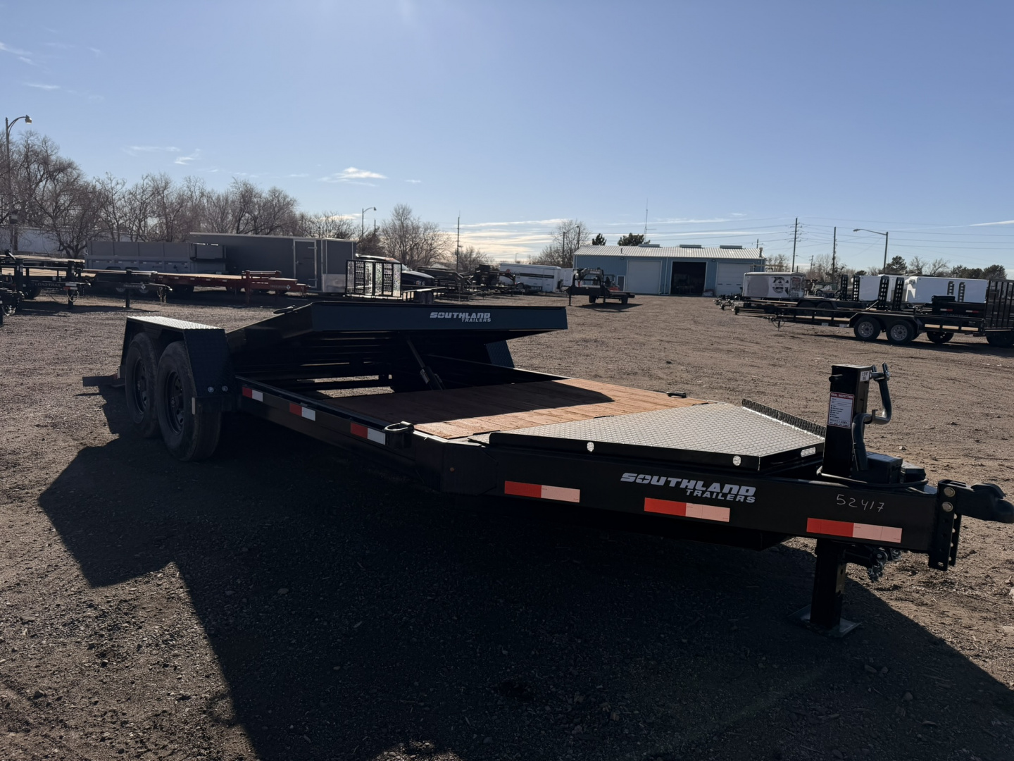 New 2026 Southland Trailers 7-HD20 Tilt Deck Equipment Hauler 16K GVWR