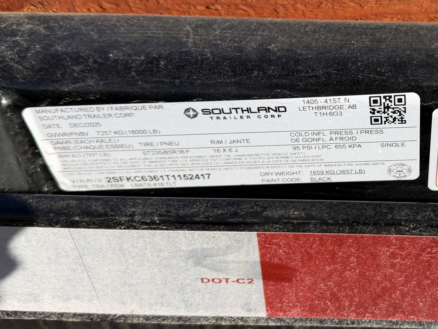 New 2026 Southland Trailers 7-HD20 Tilt Deck Equipment Hauler 16K GVWR