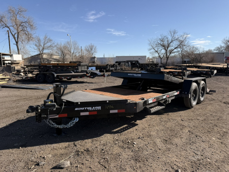 New 2026 Southland Trailers 7-HD20 Tilt Deck Equipment Hauler 16K GVWR