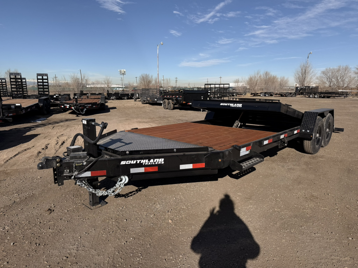 New 2026 Southland Trailers 7-HD22 Tilt Deck Equipment hauler 16K GVWR