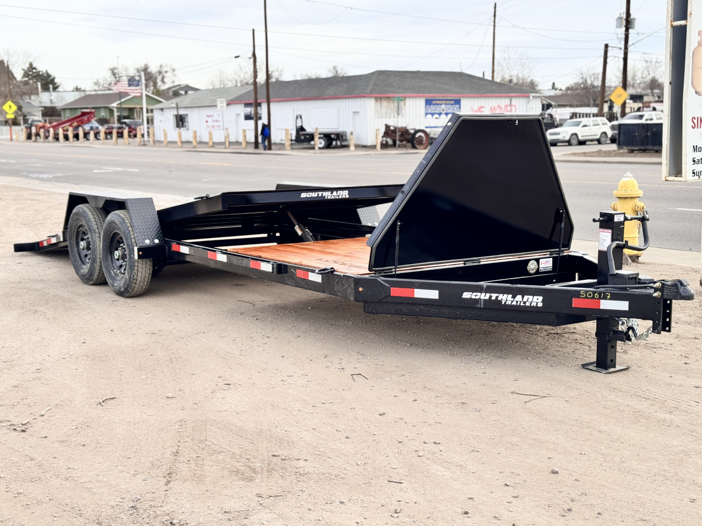 New 2026 Southland Trailers 7-HD22 Tilt Deck Equipment Hauler 14K GVWR