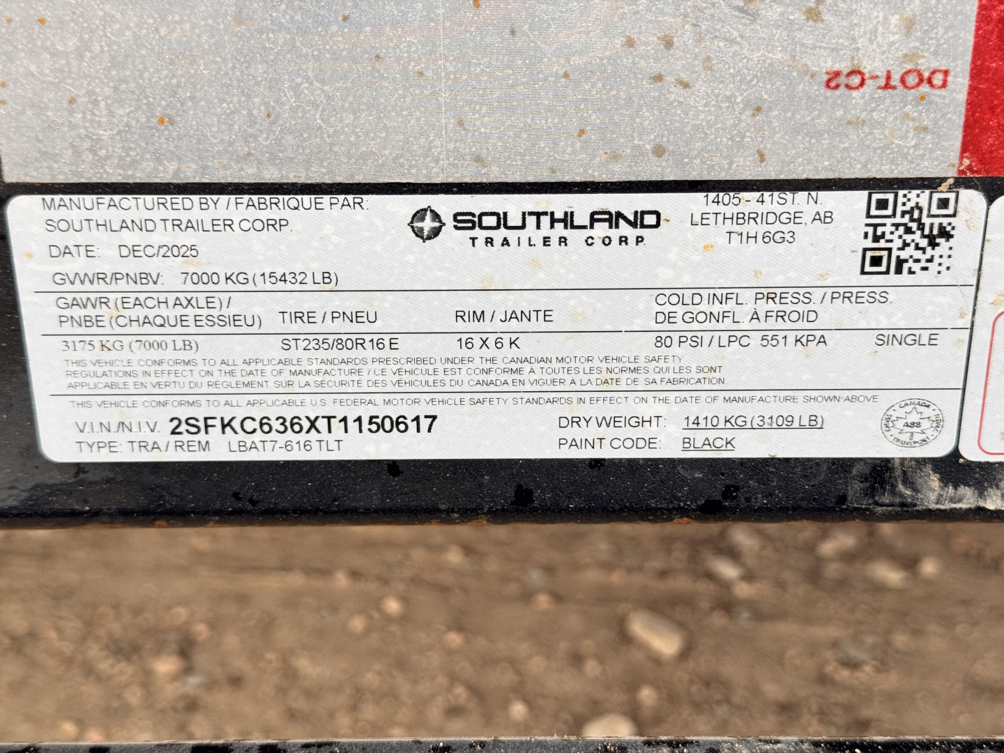 New 2026 Southland Trailers 7-HD22 Tilt Deck Equipment Hauler 14K GVWR