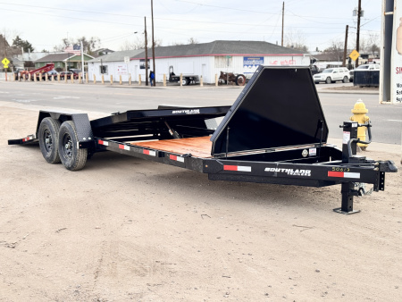 New 2026 Southland Trailers 7-HD22 Tilt Deck Equipment Hauler 14K GVWR